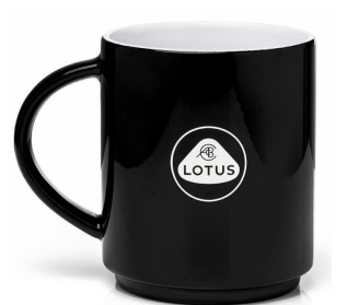 ROUNDEL MUG BLACK